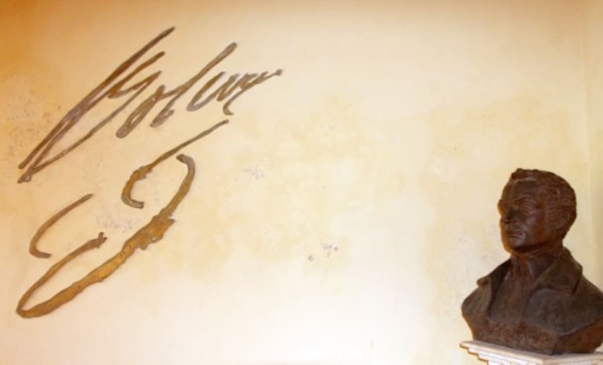 Firma de Bolívar.
