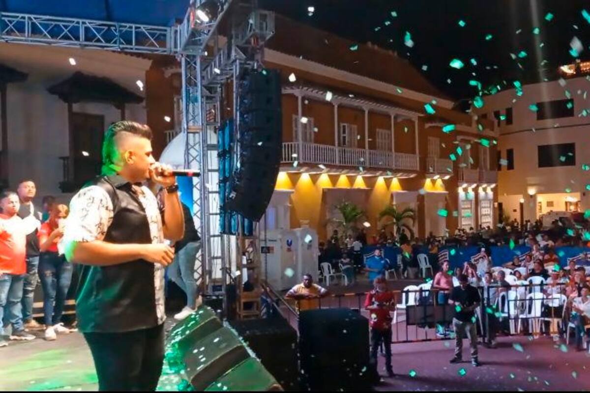 Con concierto, Cartagena sigue celebrando sus 489 años