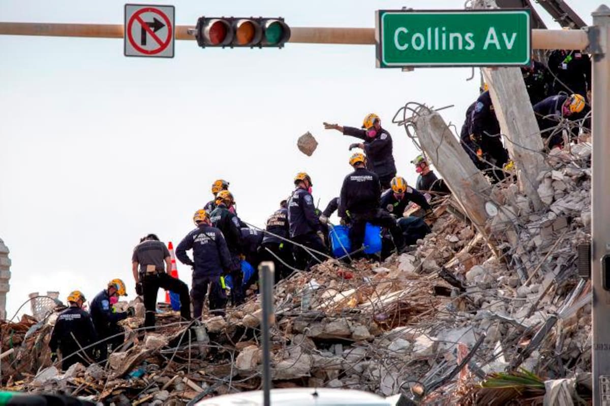 Suben a 78 los muertos por derrumbe en Miami, dice alcaldesa