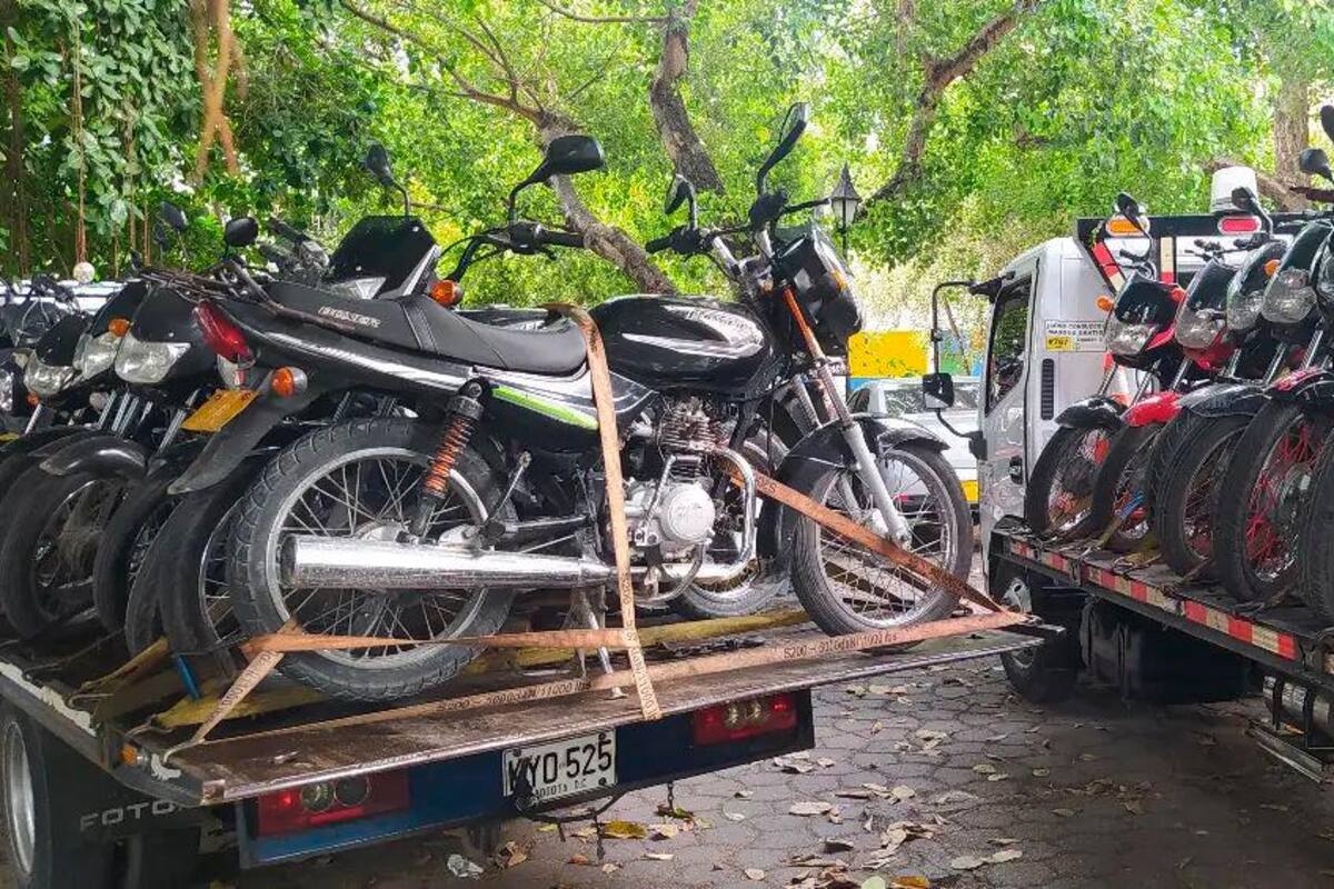 Continúan los operativos: más de 30 motos inmovilizadas en el Pie de la Popa
