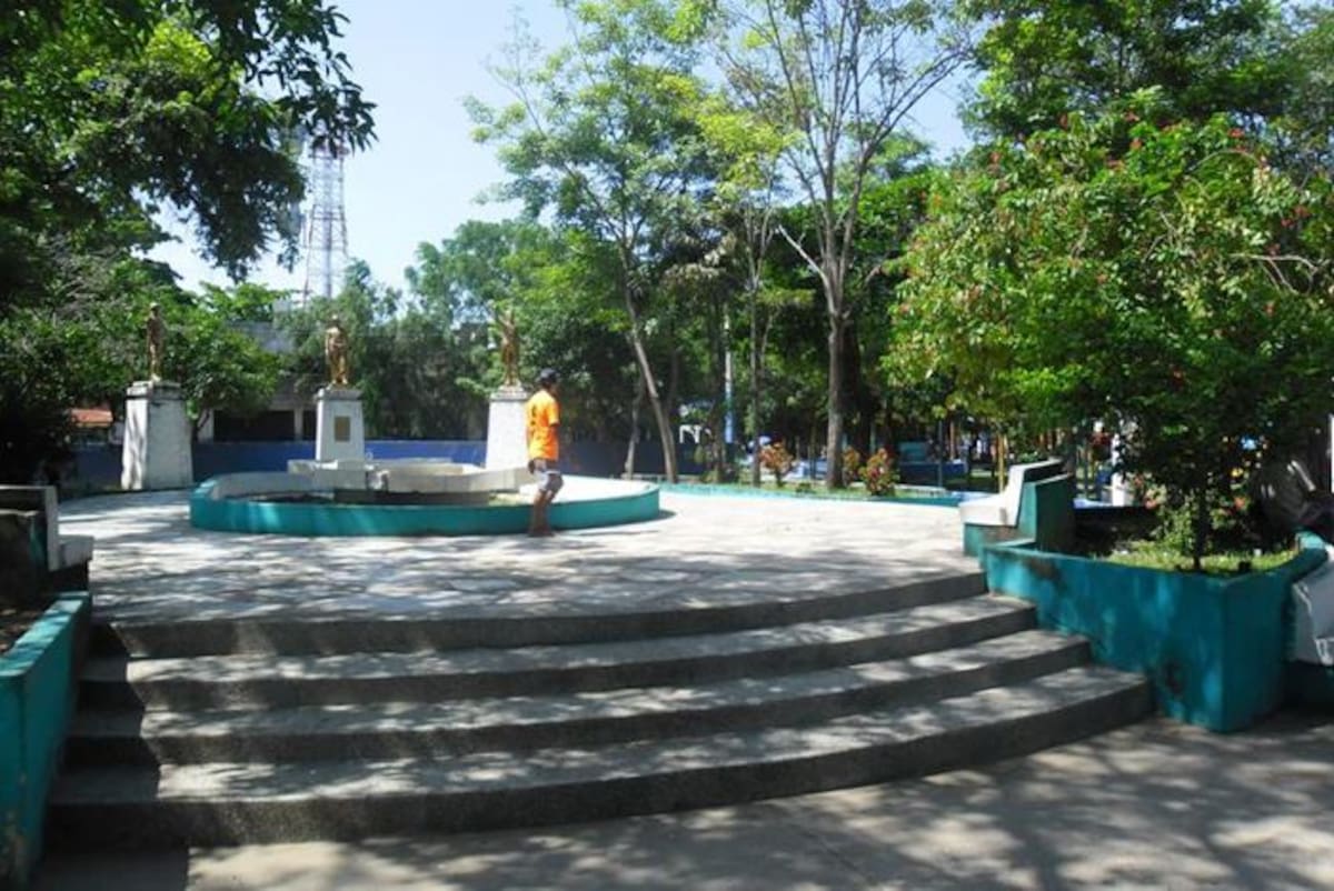 Los habitantes de magangué tienen expectativa sobre cómo quedará el nuevo parque de Las Américas. Cortesía