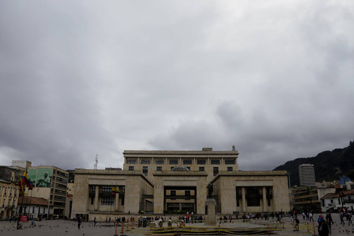 Palacio de Justicia de Bogotá. Colprensa.