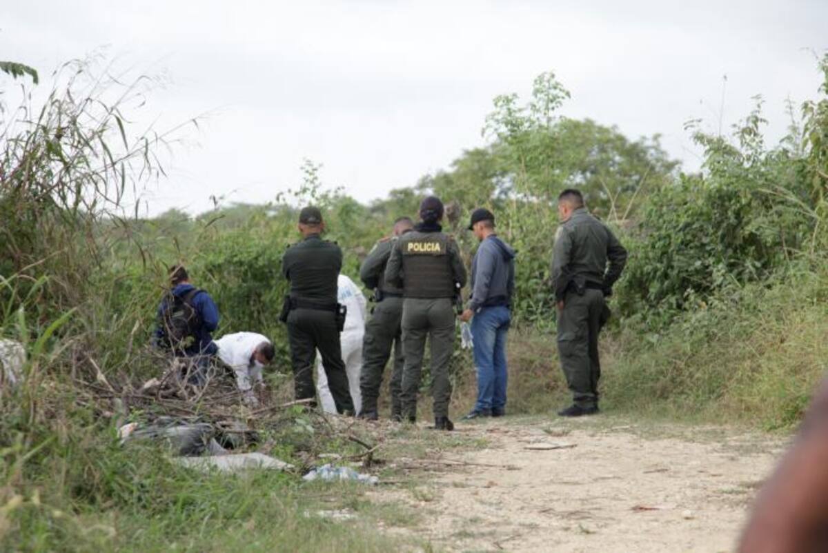 El cadáver de la víctima fue encontrado en una zona enmontada de la vereda de Membrillal. El Universal