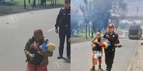 Alicia, la abuela que arriesgó su vida para salvar a su nieta en explosión