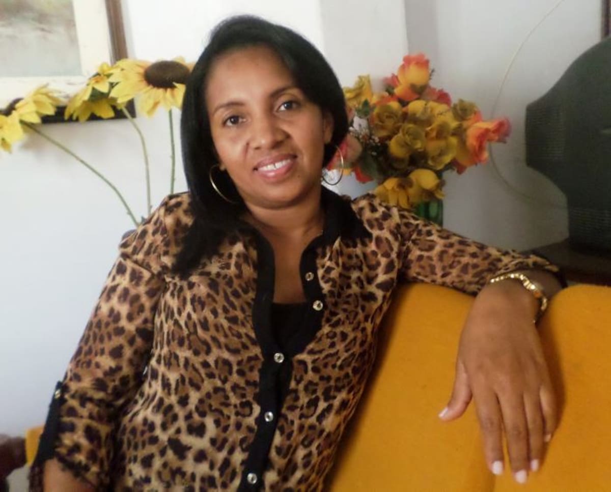 Marena Díaz Sarmiento, segunda hija de 'El Cacique de La Junta'. JUAN RINCÓN VANEGAS