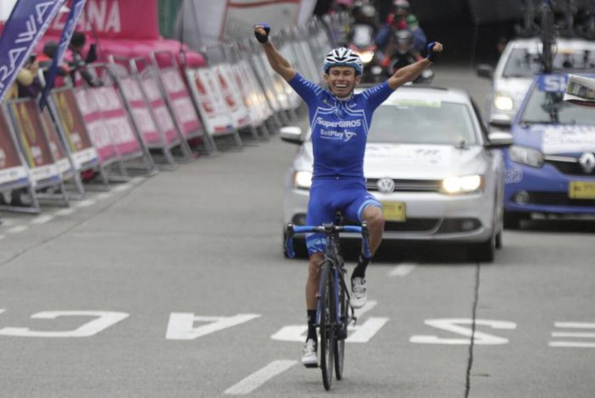 Didier Chaparro ganó la etapa 7 del Clásico. COLPRENSA