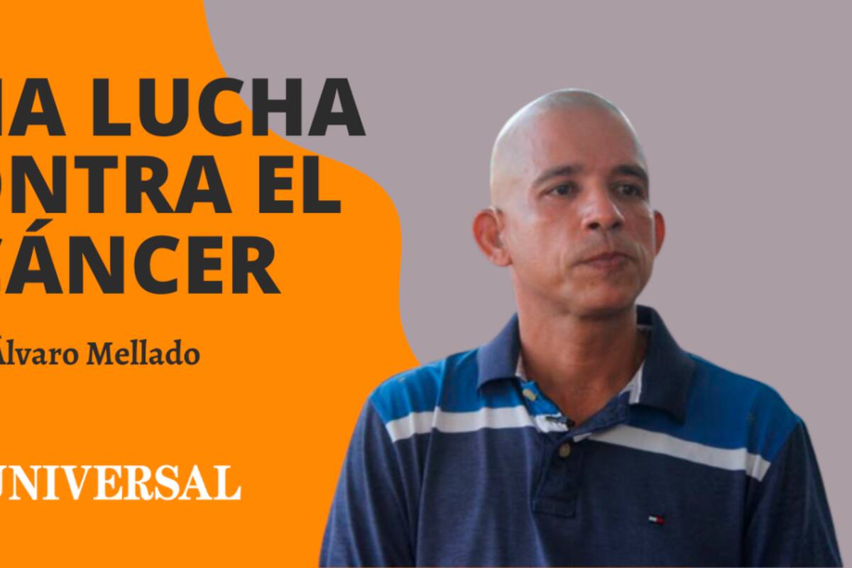 Él es Álvaro Mellado, el chef que batalla contra el cáncer