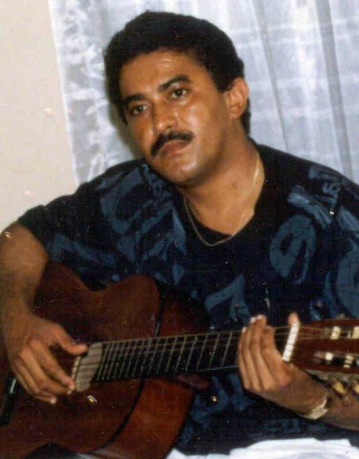 Compositor vallenato Efrén Calderón. Archivo
