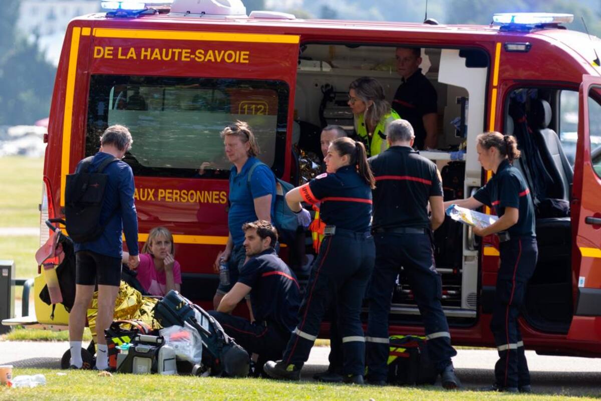 Así fue el ataque donde 4 niños resultaron apuñalados en Francia