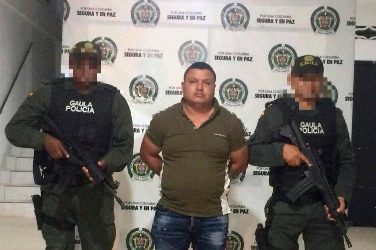 Cae supuesto cabecilla del Clan del Golfo en la Mojana Sucreña