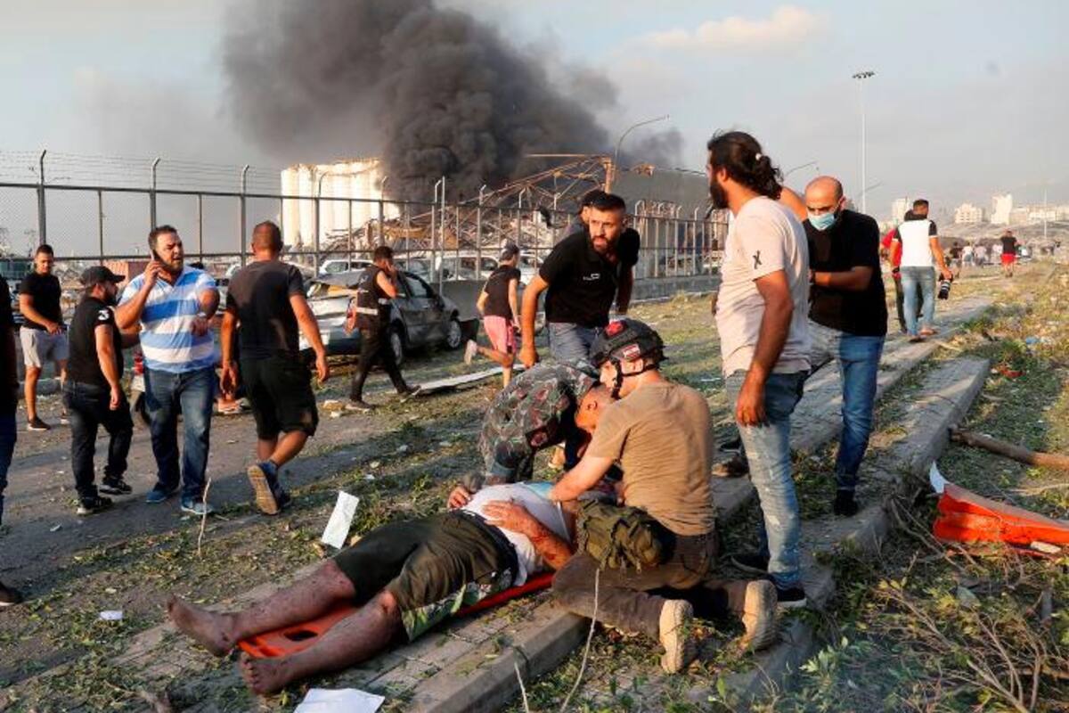 Explosión en Beirut deja al menos 60 muertos y 3.000 heridos
