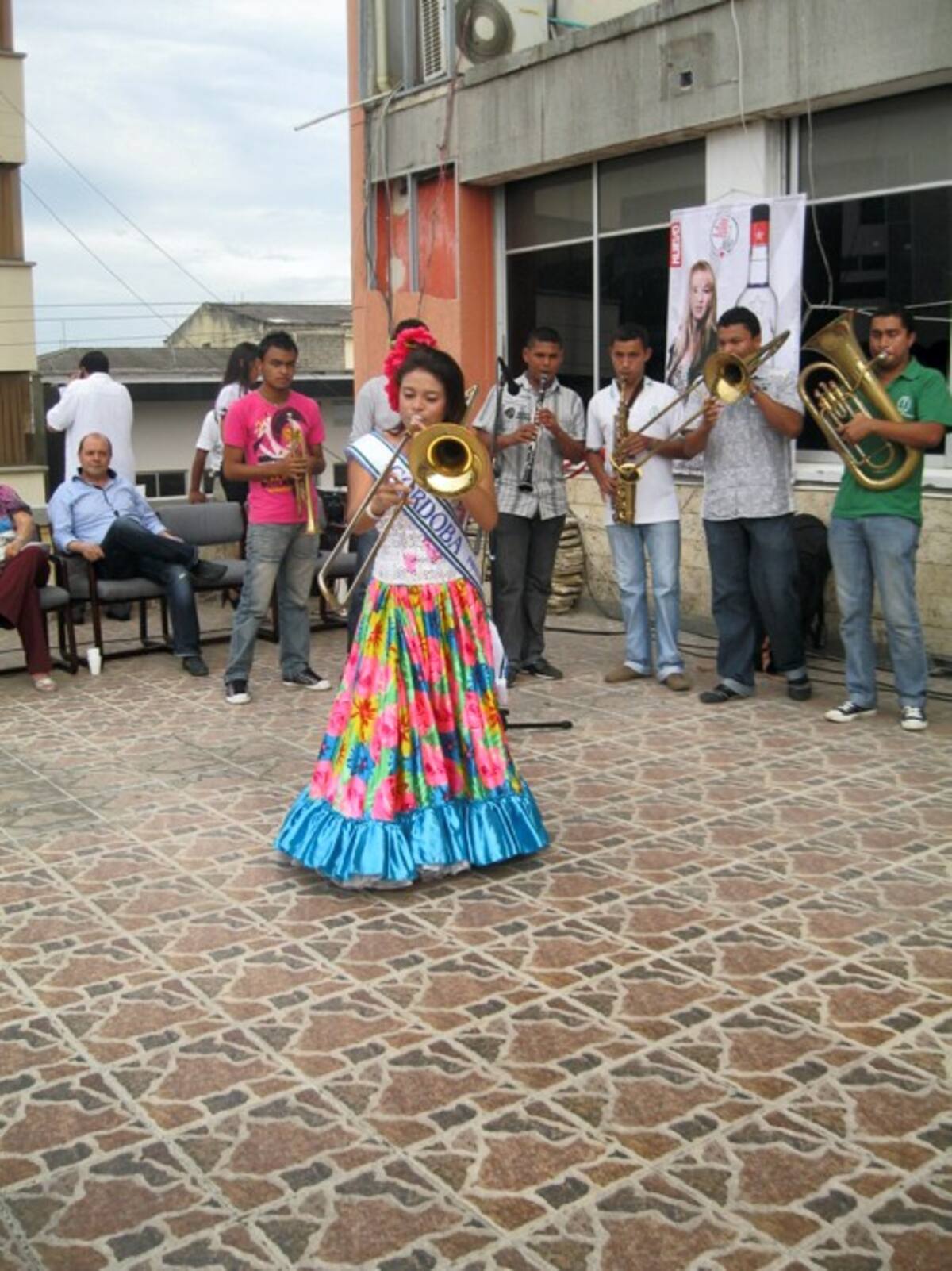 Pauly Pilar Páez Padilla, candidata al Reinado Nacional del Folclor, en Ibagué.