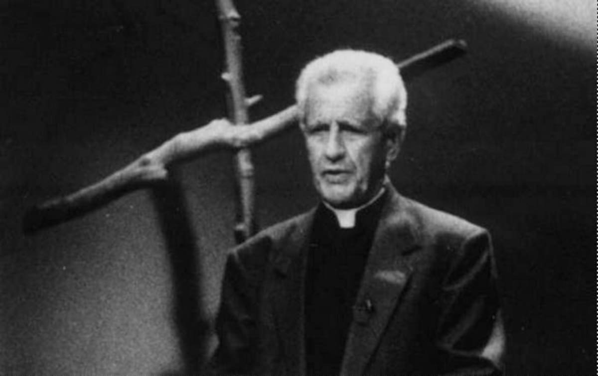 El padre eudista Rafael García Herreros fue el fundador del programa y lo condujo por 33 años. COLPRENSA