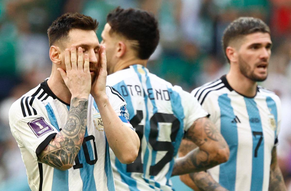 Lionel Messi, no fue suficiente para derrotar a Arabia Saudí. //EFE.