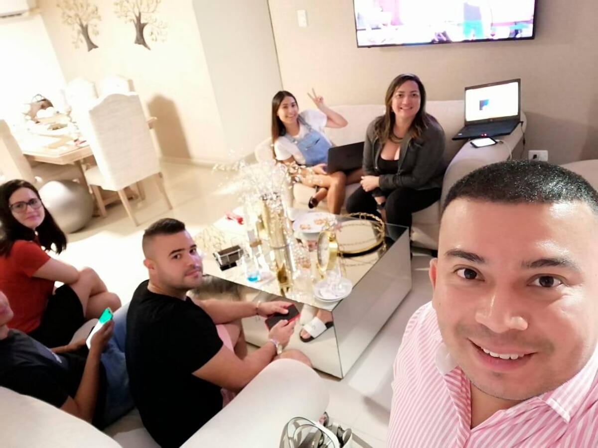 Camila Páez, Liliana Romero, Mauricio Caro, Leidy García y Daniel Visbal.