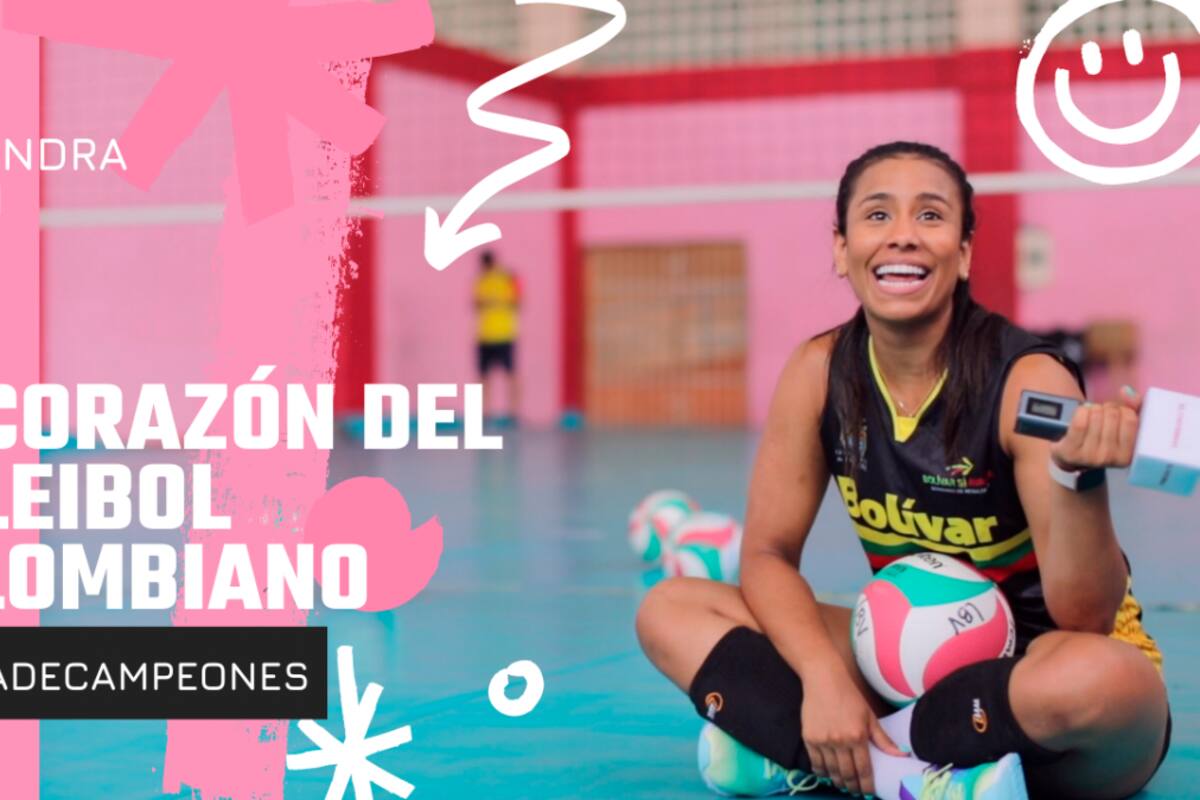 Alma de Campeones: María Alejandra Marín, el corazón del voleibol colombiano