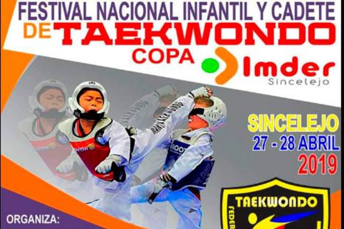 Sincelejo ofrecerá este próximo fin de semana una fiesta nacional de taekwondo