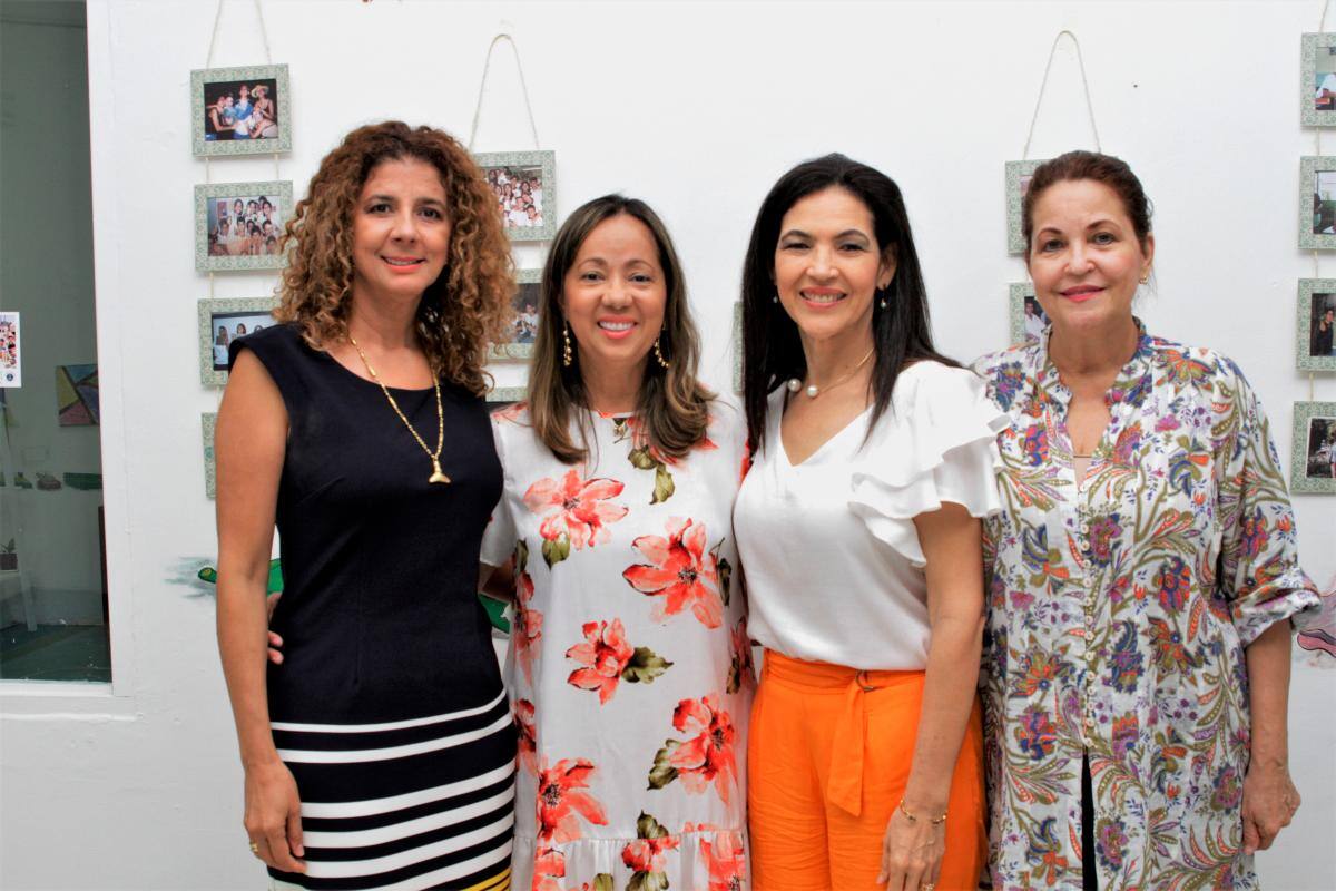 Isis González, Mayi Jiménez, María Claudia Puche y Telma Torres.//Fotos: Nayib Gaviria - El Universal.