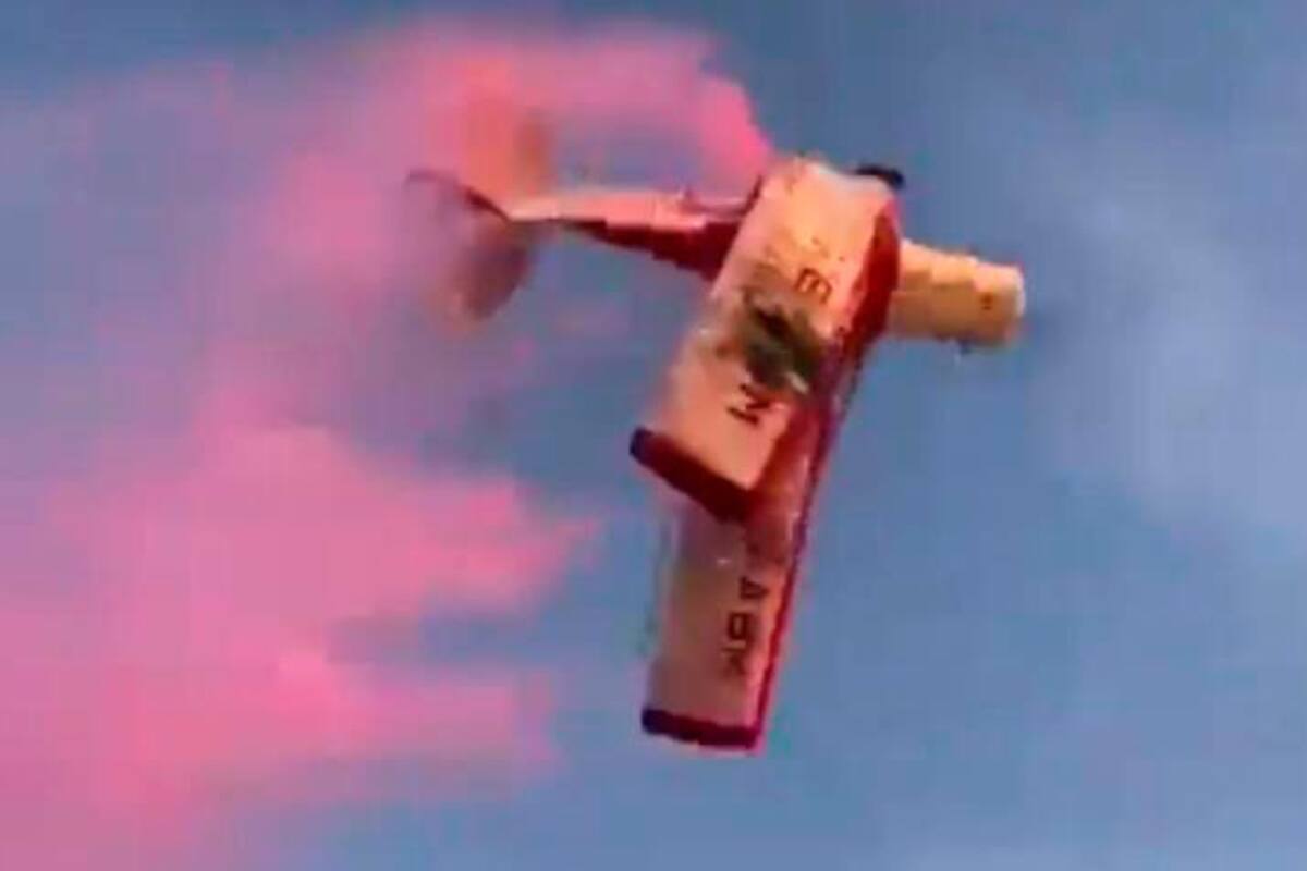 Video: avioneta se estrella cuando pareja conocía el sexo de su bebé