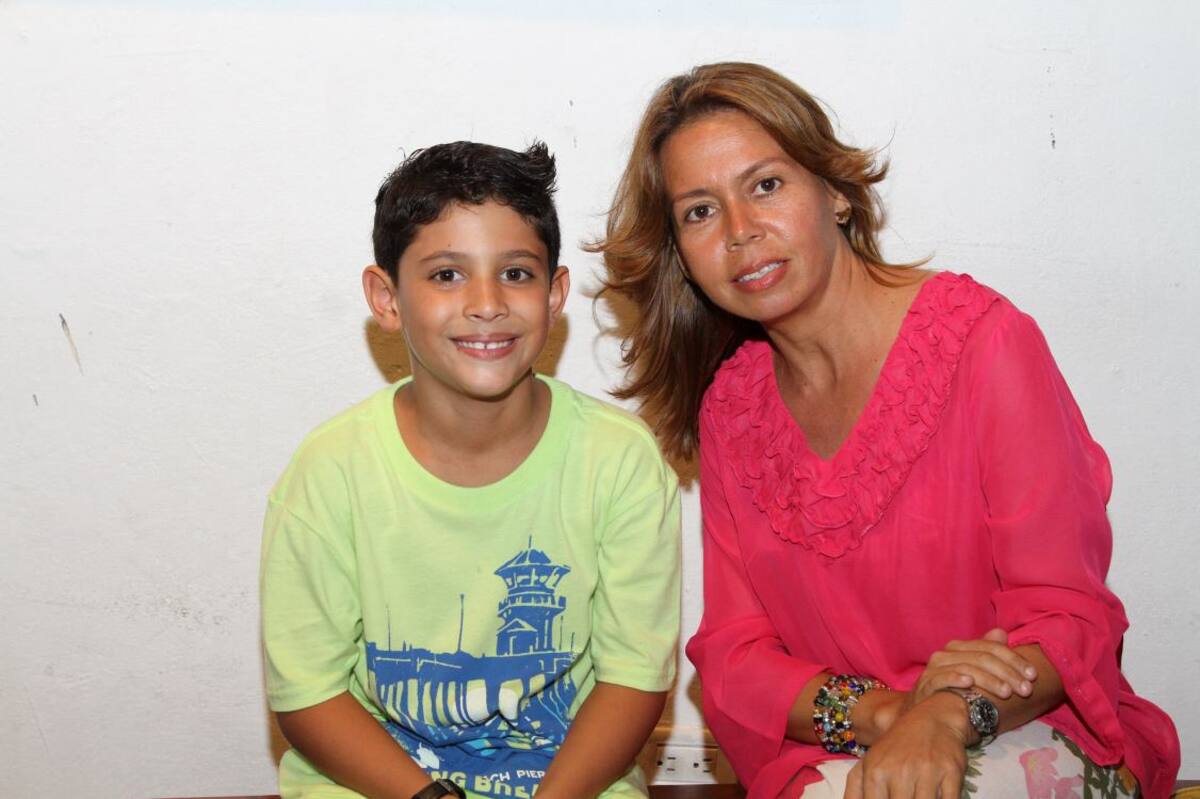 Salim Yuspe y Charo Villota.