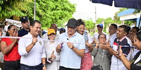DPS inaugura vía en Agustín Codazzi, se beneficiarán cerca de 10.000 habitantes