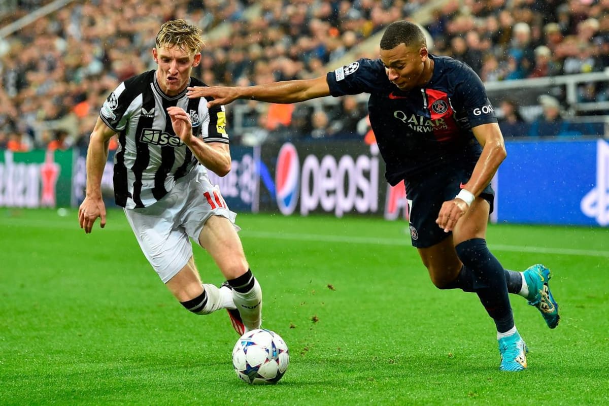 Atención: Newcastle golea al PSG