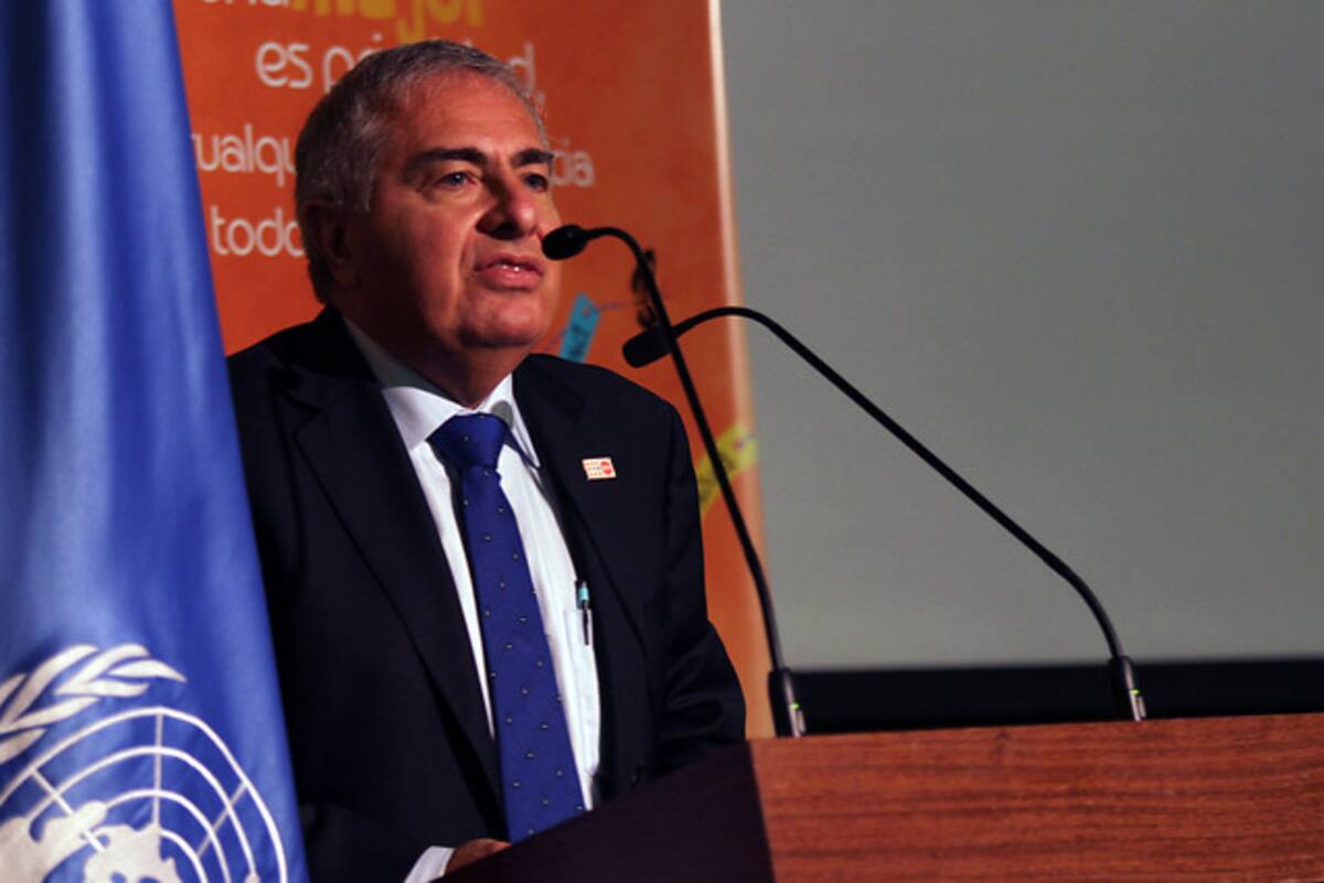 En la foto Sr. Jorge Parra Vergara, Representante del UNFPA en Colombia. Colprensa