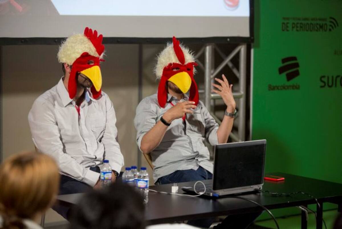 Los creadores de Actualidad Panamericana fueron invitados al V Festival Gabo, realizado en Medellín, y hablaron con nosotros de sus orígenes y de su carrera. CORTESÍA FNPI.