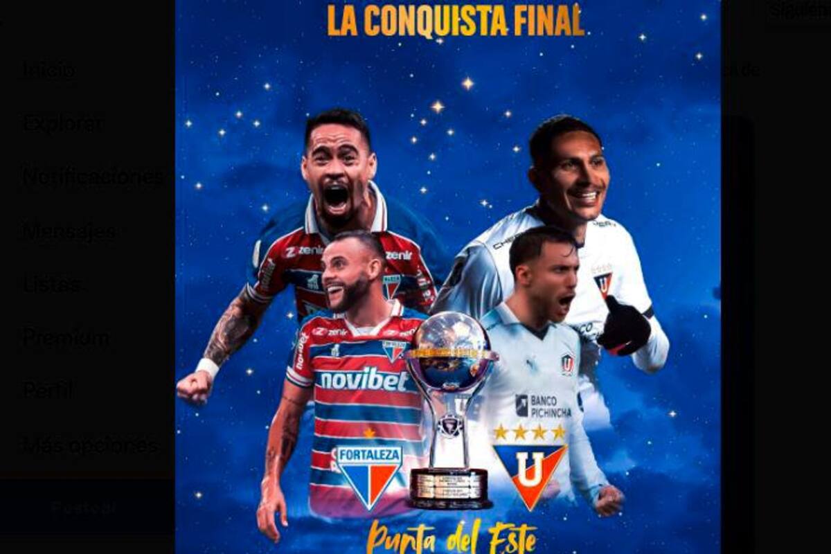 Día, hora y canal para ver la final de la Sudamericana de Fortaleza vs. Liga de Quito