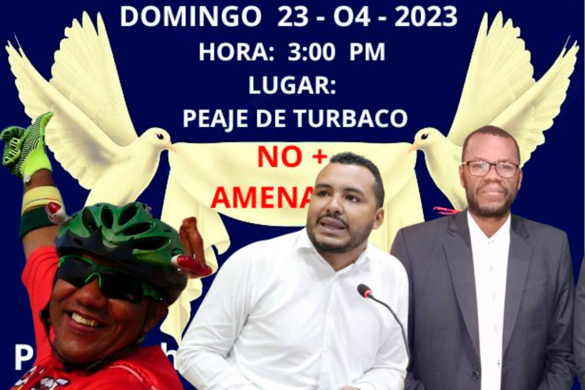 Realizarán plantón en rechazo por amenazas a líderes y activistas de Cartagena