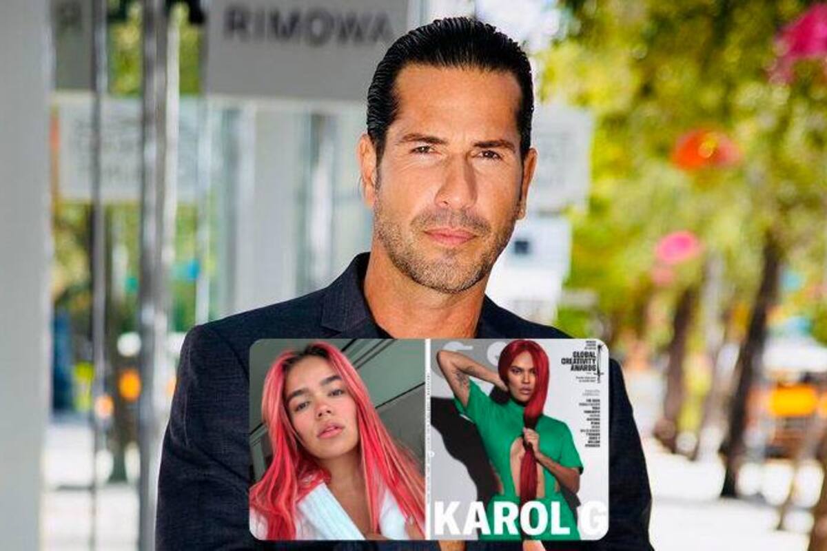 Gregorio Pernía se burla de la portada en la que apareció Karol G