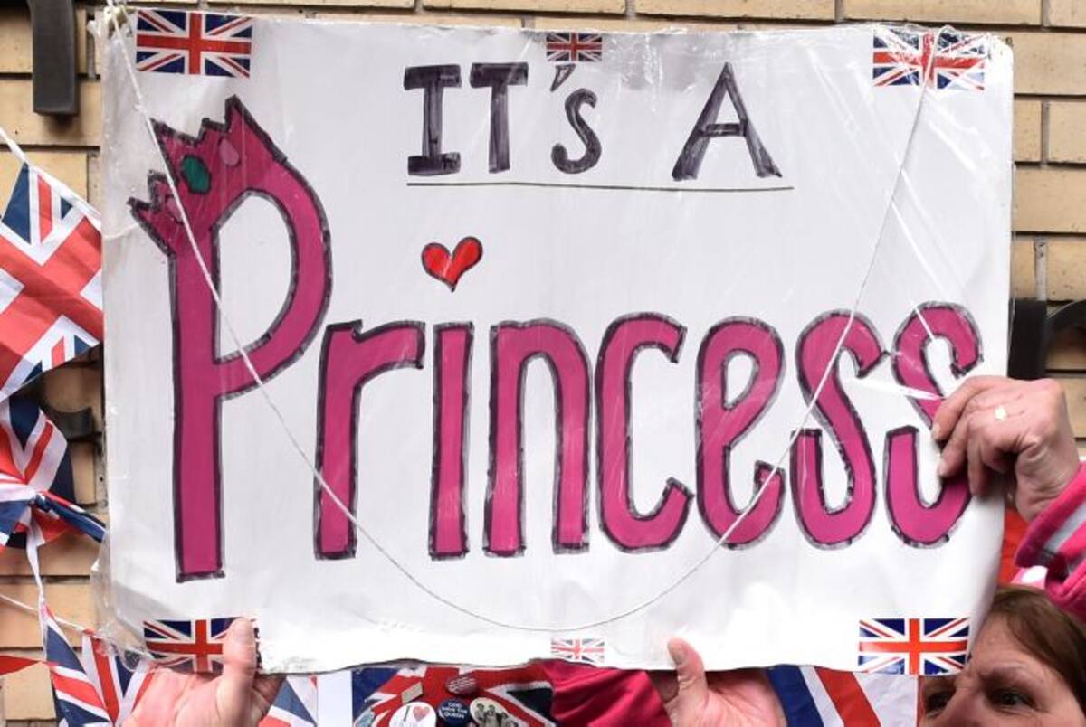 Aún no se conoce el nombre de la princesa. En las casas de apuestas gana "Alicia". AFP LEON NEAL