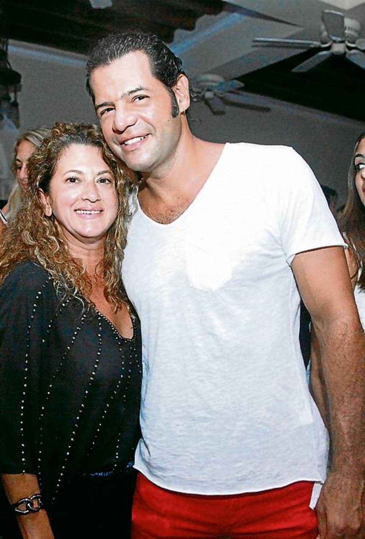 Chechi Benedetti y Juan del Mar.