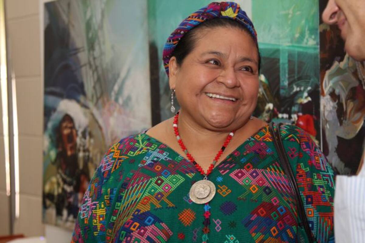 Rigoberta Menchú. Foto: Kailline Giraldo