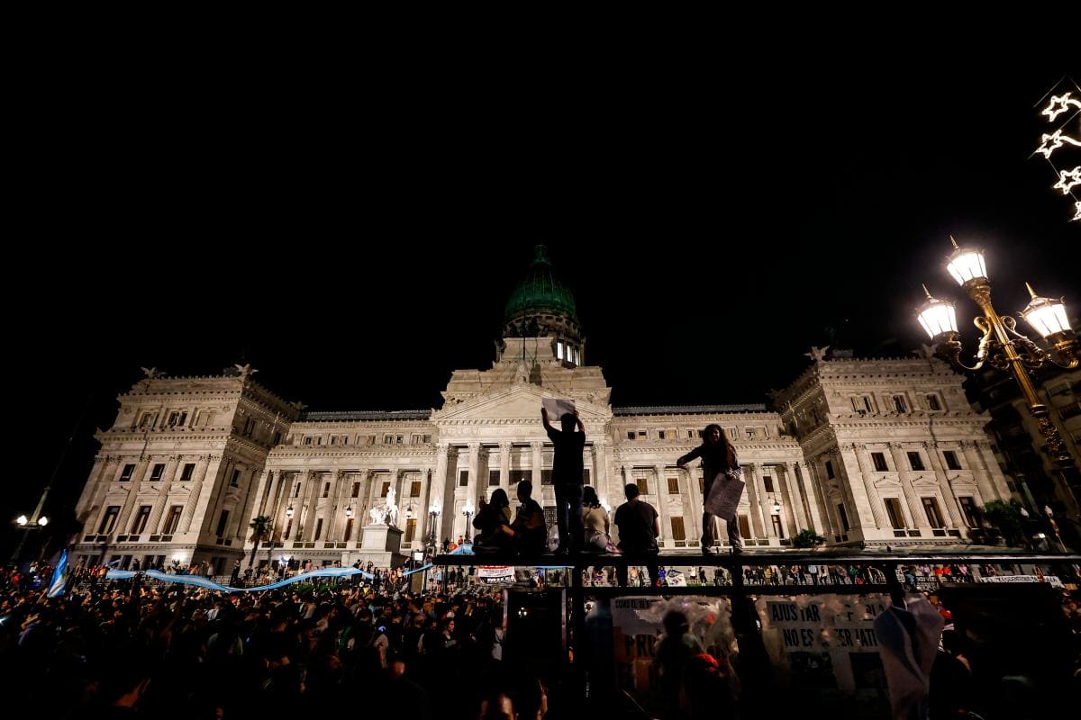 Así fue la jornada de protestas en Argentina: Javie Milei hizo un nuevo anuncio