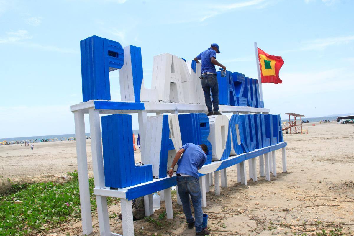 La playa Bandera Azul de La Boquilla está incluida en los proyectos presentados a Findeter. //julio castaño- el universal
