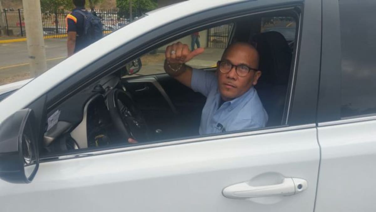 Samuel Peralta, taxista panameño.