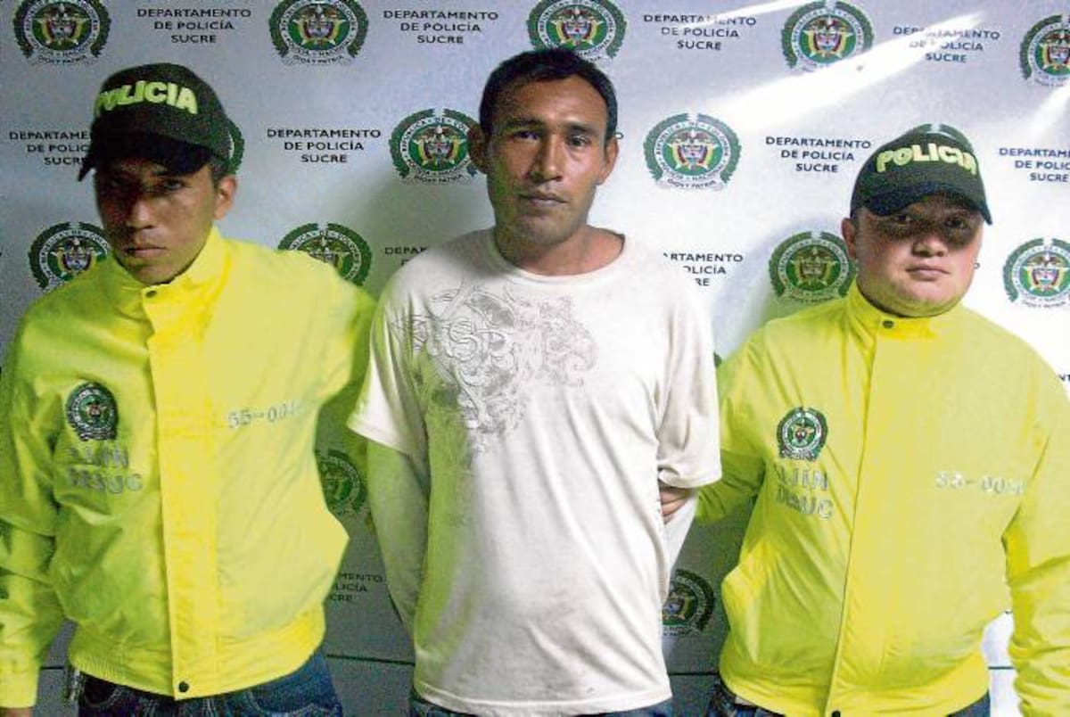 Jesús Emilio Pineda López, alias “El Yorli”, capturado por violación.