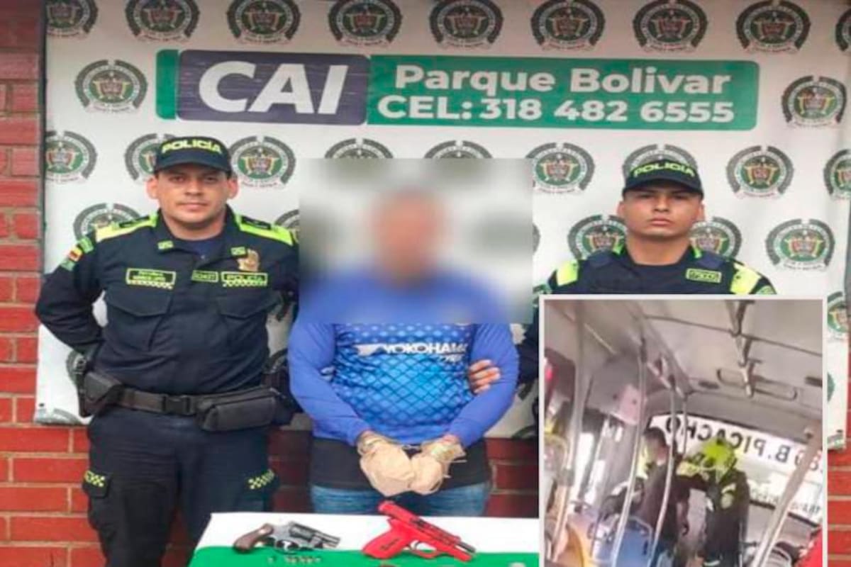 Se iba en bus después del crimen: lo capturan por homicidio en panadería