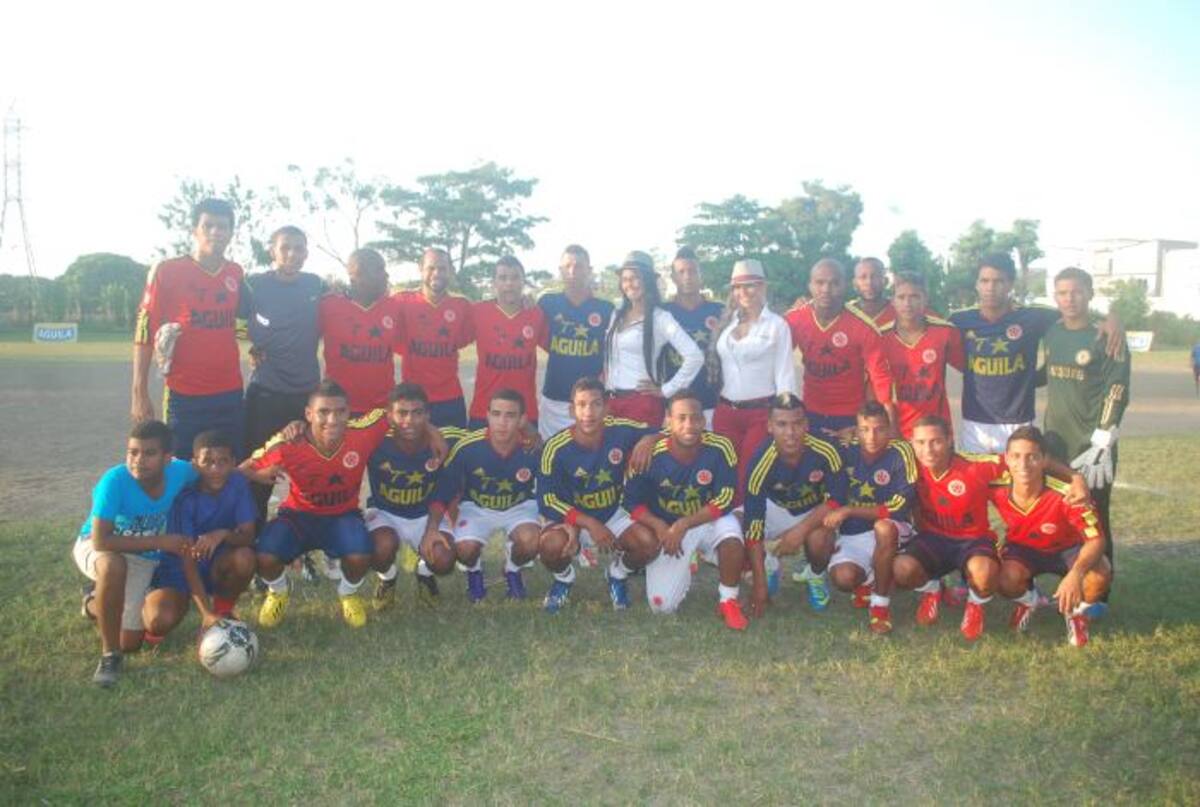 Estrellas del fútbol bolivarense. Cortesía