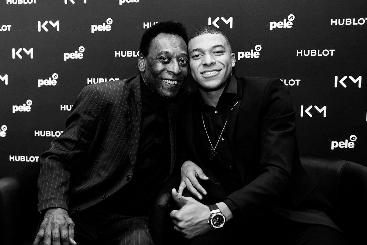 El mensaje de Mbappé sobre Pelé en el día de su muerte