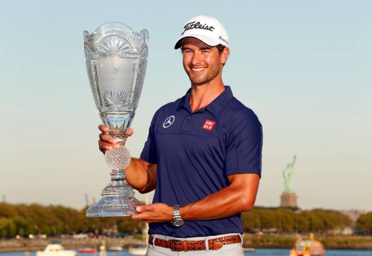Adam Scott, ganador del torneo Masters. AFP Darren Carroll