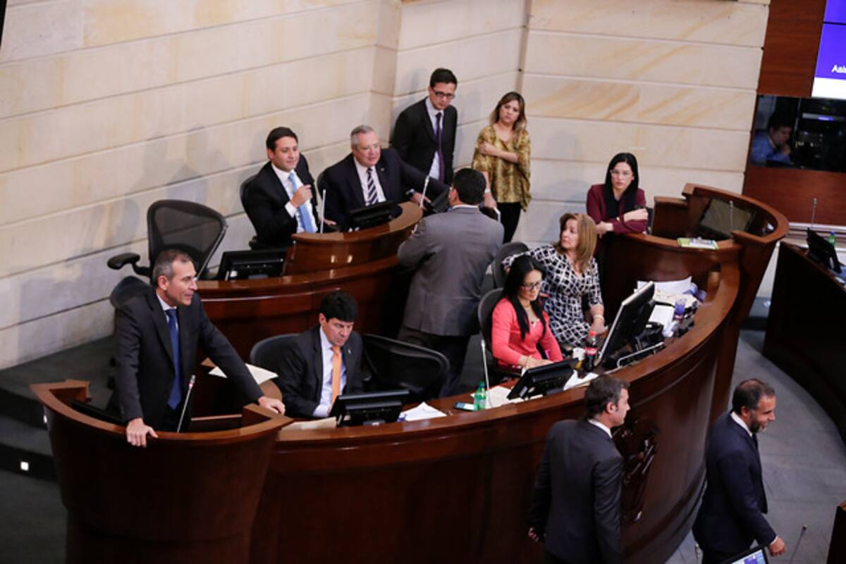 No todos votaron en el Senado de la República para decidir sobre el futuro de Pretelt. COLPRENSA