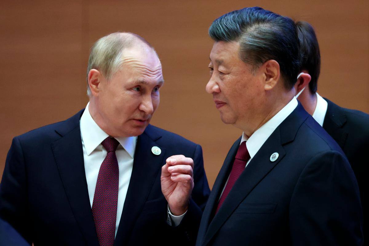 Putin da la bienvenida a Xi Jingping al Kremlin en medio de la guerra
