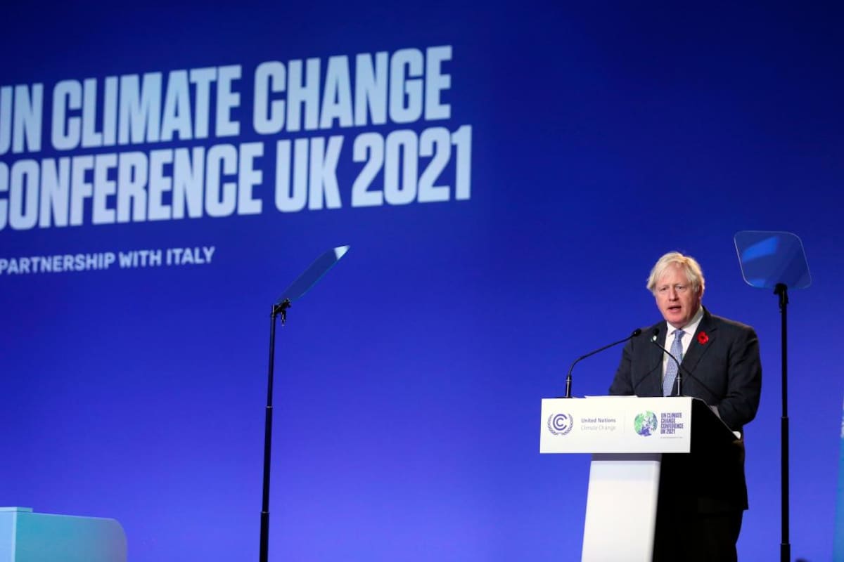 Johnson a la COP26: Si fracasamos, nuestros hijos no nos perdonarán