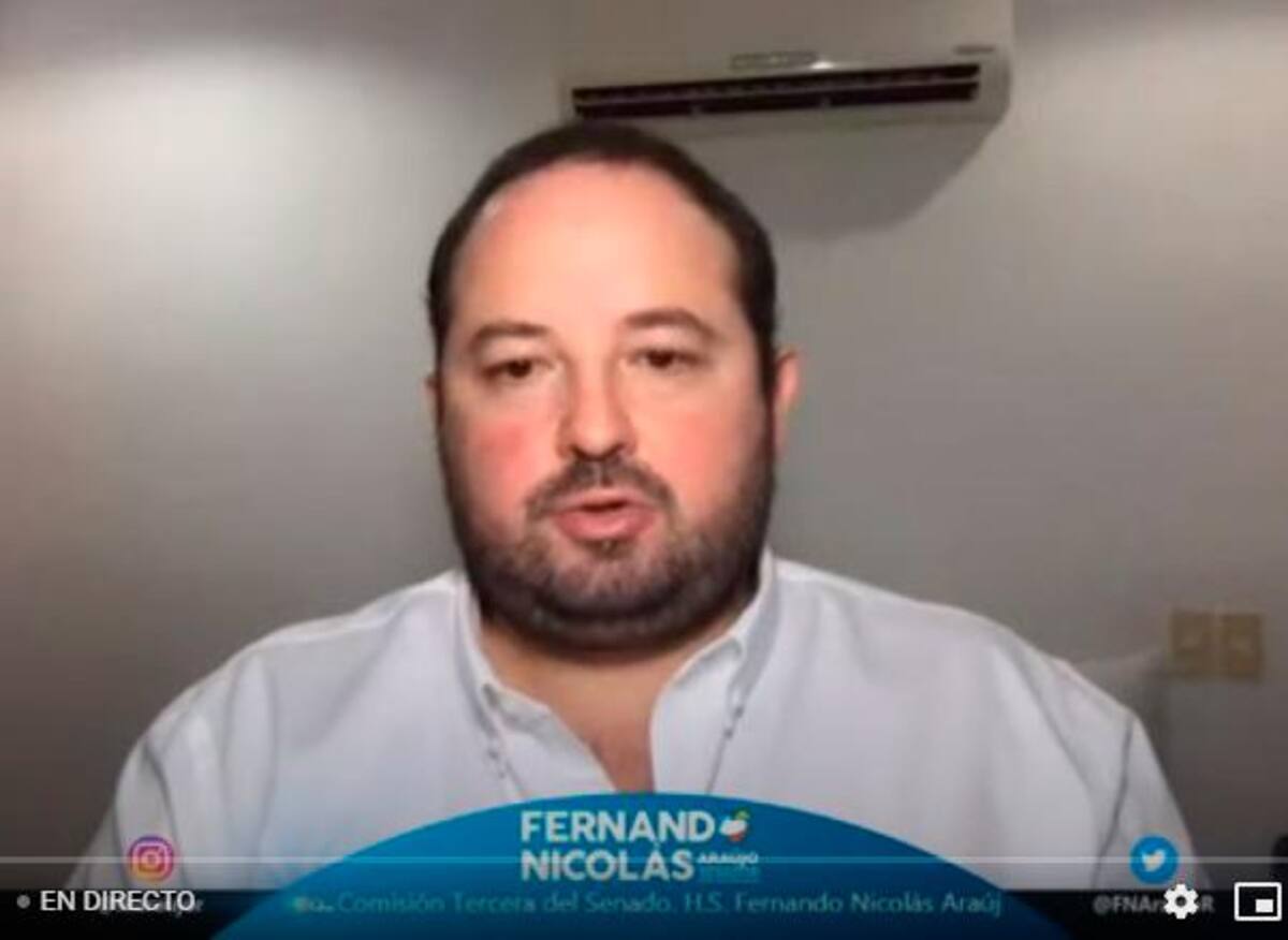 Fernando Nicolás Araújo, senador del Centro Democrático.
