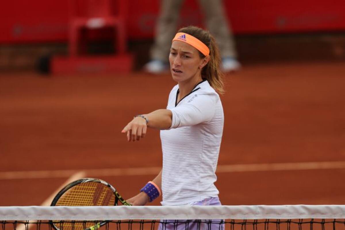 La colombiana Mariana Duque fue eliminada del Abierto de Madrid. COLPRENSA