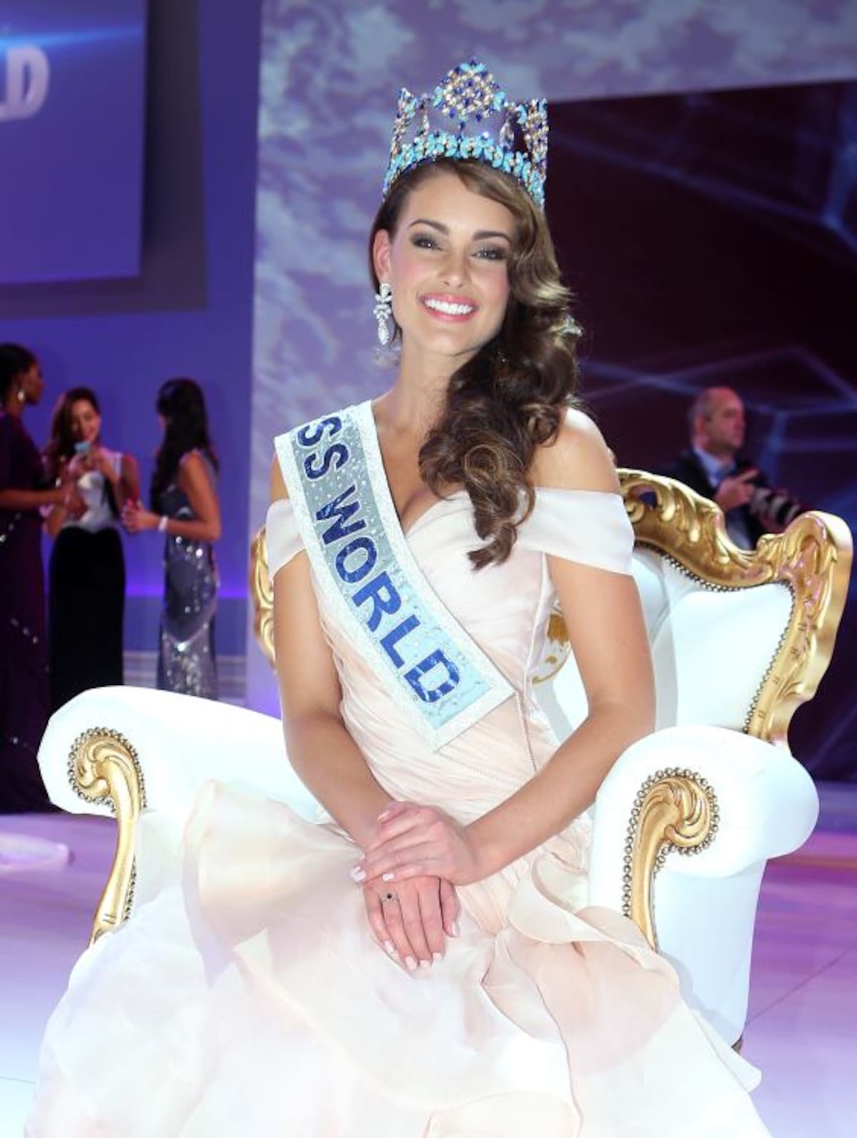 Rolene Strauss, Miss Mundo 2014. AP Joel Ryan