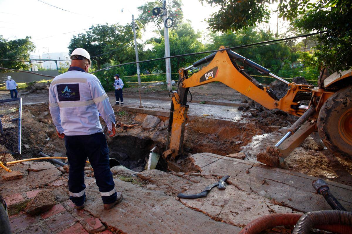 Se daña una tubería y media Cartagena sufre, ¿por qué?