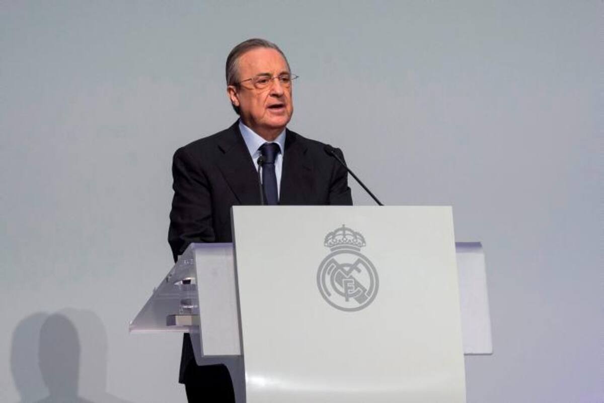 La reacción de Florentino Pérez a las palabras de Mbappé